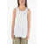 Woolrich Side Splits Oversized Top With Breast Pocket White