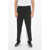 Neil Barrett Low-Rise Joggers With Contrasting Side Bands Black