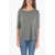 Woolrich Solid Color Flared T-Shirt Gray
