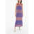 Woolrich Awning Striped Shaded Maxi Bodycon Dress Multicolor