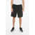 Neil Barrett Extrafine Jersey Shorts With Regimental-Striped Detailing Black