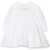 Balmain Long-Sleeved Soft Dress WHITE