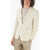 CORNELIANI Crochet Motif Sportswear 2-Buttons Blazer With Patch Pockets White