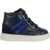 Hogan Baby Boys Leather Hi Top Sneakers BLUE