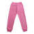 Versace Crystal Logo fleece pants Pink