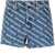 Alexander Wang Bite denim Shorts DEEP BLUE/WHITE