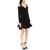 Alexander McQueen Ribbed Knit Mini Dress BLACK