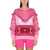 ALANUI Jacquard Sweater With Icon Patches PINK