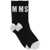 MSGM Socks With Logo BLACK