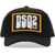 DSQUARED2 Baseball Hat With Logo BLACK