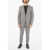 CORNELIANI Cc Collection Checked Side Vents Notch Lapel Reset 2-Button Multicolor