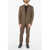 CORNELIANI Side Vents Notch Lapel Academy 2-Button Suit Brown