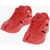 Maison Margiela Reebok Leather Project 0 Cl Dq Tabi Sneakers With Cutouts Red