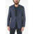 CORNELIANI Cc Collection Notch Lapel Right 2-Buttons Blazer Blue