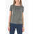 Woolrich Solid Color Crew-Neck T-Shirt Gray