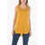 Woolrich Side Splits Oversized Top With Breast Pocket Yellow