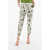 P.A.R.O.S.H. Tropical Printed Cotton Cinapple Trousers Green