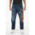 DSQUARED2 Tapered-Fit Big Brother Denims With Multicolor Logo Print 19 Blue