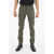Woolrich Penn-Rich Stretch Cotton 5 Pockets Pants With Visible Stitch Military Green