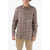 DSQUARED2 Tattersall Check Pattern Shirt With Contrasting Logo Brown