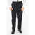 Valentino Garavani Chino Pants With Contrasting Side Bands Blue