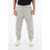 Maison Margiela Mm10 Brushed-Cotton Joggers With Ankle Zips Gray