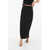 Balenciaga Long Pencil Skirt With Belt Lopps Black