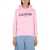 Lanvin Sweatshirt With Logo Embroidery PINK