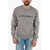 A-COLD-WALL* Logo Embossed Crew-Neck Sweatshirt Gray