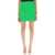 MVP WARDROBE 'Perry' Satin Mini Skirt GREEN