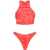 OSEREE Latex Bikini Set RED