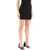 GIUSEPPE DI MORABITO Rhinestone Knitted Mini Skirt BLACK