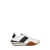 Tom Ford Leather and suede sneakers White