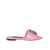 Dolce & Gabbana Dolce & gabbaba slide in patent leather with logo Pink