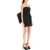 ROTATE Birger Christensen 'Catalina' Mini Dress With Maxi Bow BLACK