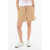 Vince 3 Pockets Sweatshorts With Drawstring On The Waist Beige