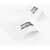 Alexander McQueen Rubber Slide Slippers With Embossed Logo White