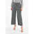 Jil Sander Straight-Leg High-Waisted Trousers With Front Pleats Gray
