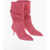 Paris Texas Suede Slouchy Below Knee Boots 7Cm Pink