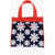 Marni Floral Patterned Daisy Canvas Tote Bag Red