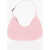 BY FAR Semi-Patent Leather Baby Amber Hobo Bag Pink