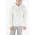 Diesel Maxi Frontal Logo Hoodie With Patch Pocket White