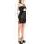 ROTATE Birger Christensen 'Henny' Mini Dress BLACK