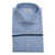 Mazzarelli Camicie Slim fit Vichy shirt Light Blue