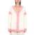 Palm Angels Patent Leather Effect Palm Cardigan WHITE