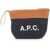 A.P.C. Axel Clutch With Print BROWN