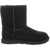 UGG Girls Suede Ankle Boots BLACK