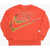 Nike Maxi Logo Printed At The Front Crew-Neck Sweatshirt Red