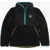 Nike All Star Chuck Taylor Faux Fur Jacket With Maxi Pocket Front Black