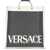 Versace Shopper Bag With Logo WHITE